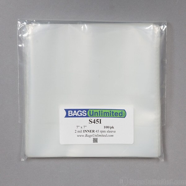 45 rpm Record INNER Sleeve 7-1/16 (